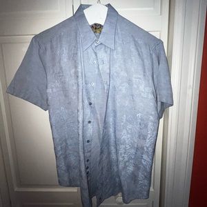 Robert Graham mens polo dress shirt